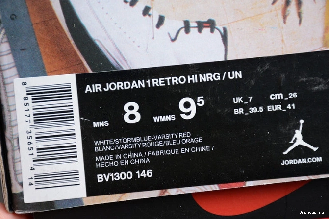 Un 1 Retro Nrg BV1300-146 Hi Jordan Air 'Union'  0301